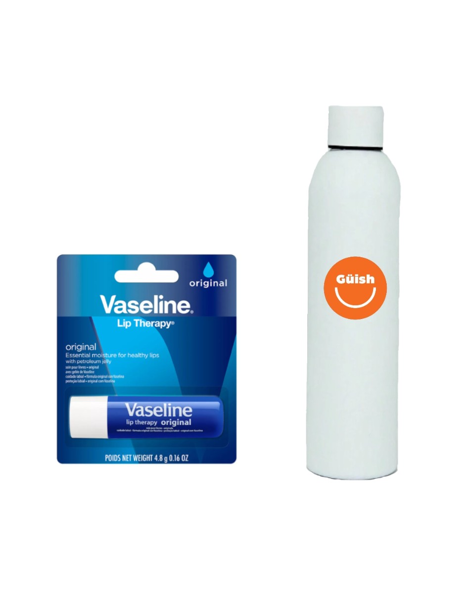 Balsamo Para Labios Lip Therapy  Vaseline + Termo Güish Gratis