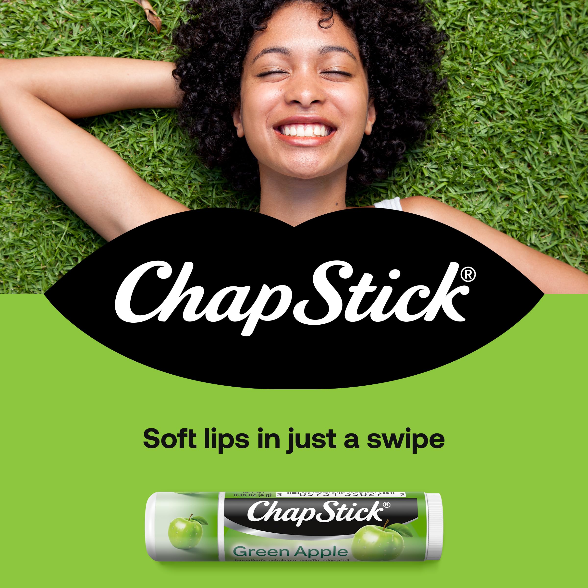 Foto 4 pulgar | Bálsamo Labial Chapstick, Hidratante Labial, Manzana Verde, Paquete De 12 - Venta Internacional.