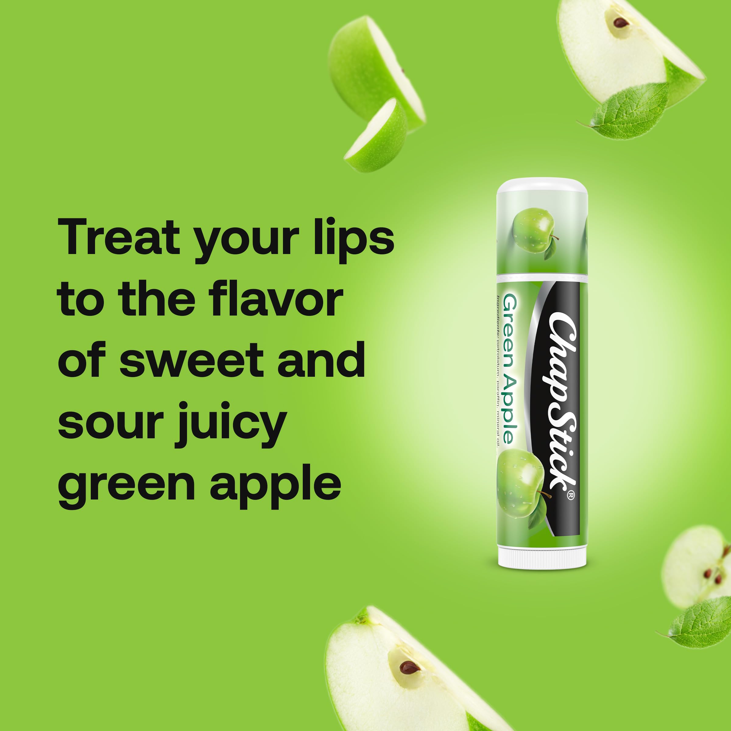 Foto 4 | Bálsamo Labial Chapstick, Hidratante Labial, Manzana Verde, Paquete De 12 - Venta Internacional.