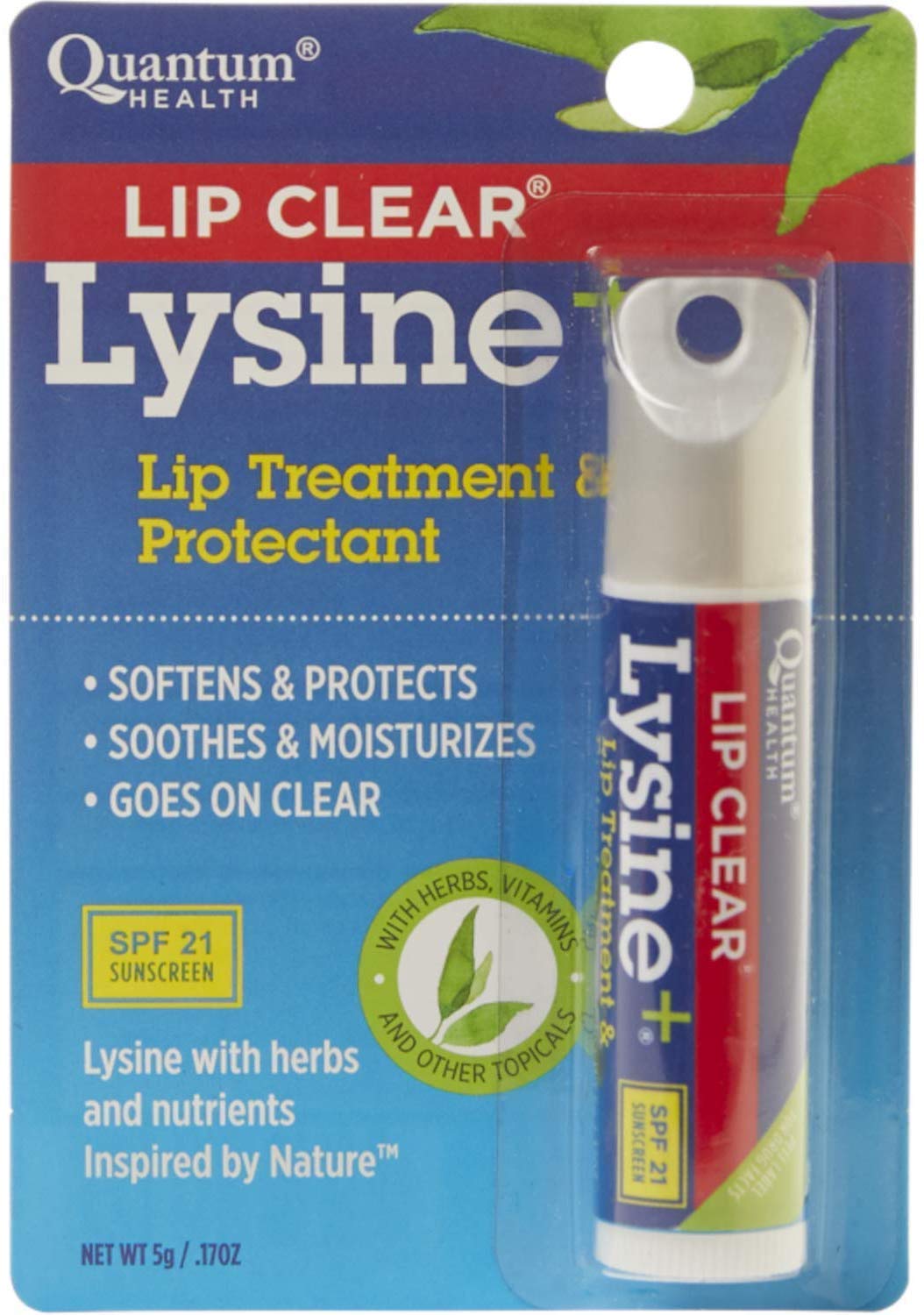 Foto 2 pulgar | Bálsamo Labial Quantum Health Lysine+ Coldstick Spf 21 5 Ml (x3) - Venta Internacional.