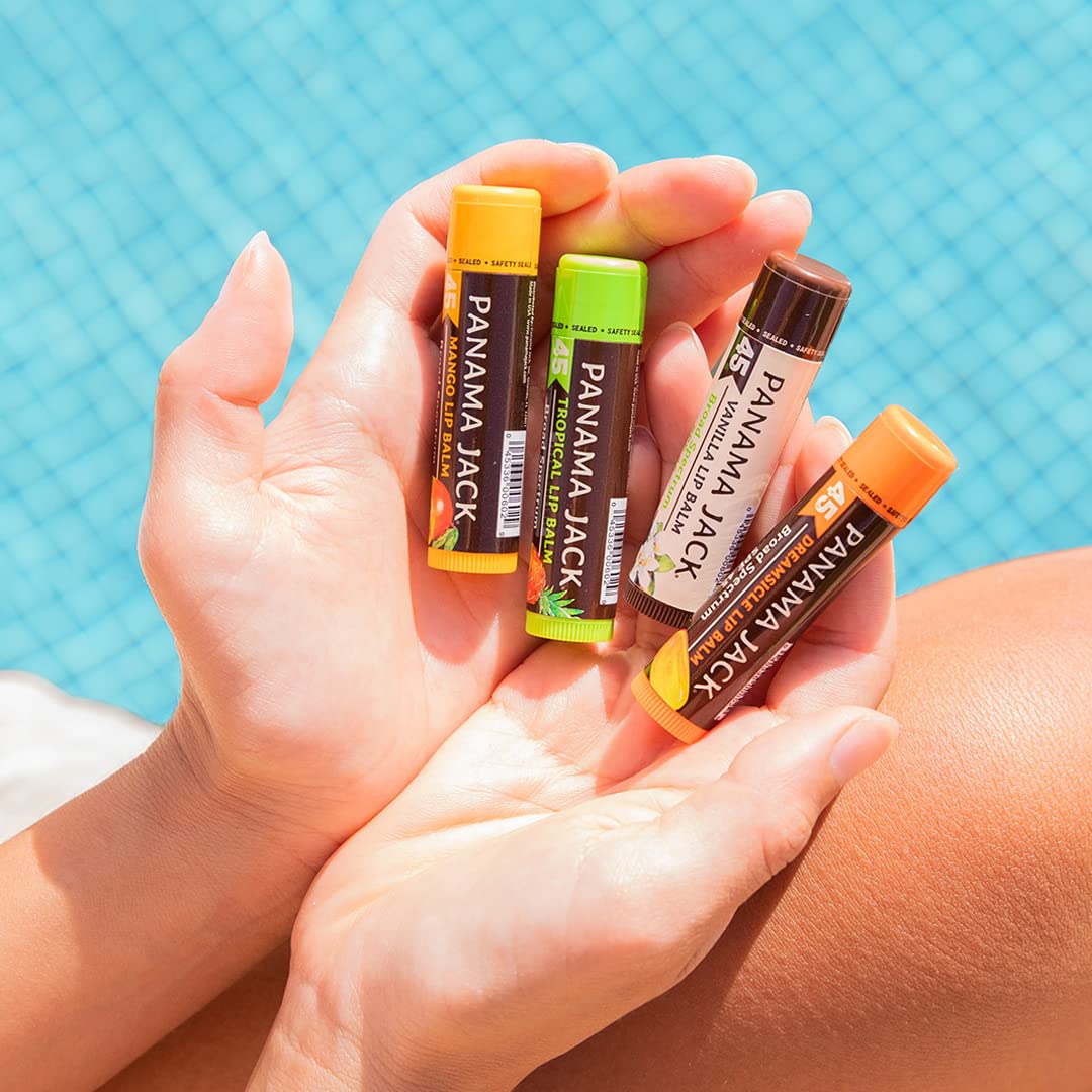 Foto 6 | Bálsamo Labial Con Protección Solar Panama Jack Spf 45 De Amplio Espectro Uva-uvb - Venta Internacional.