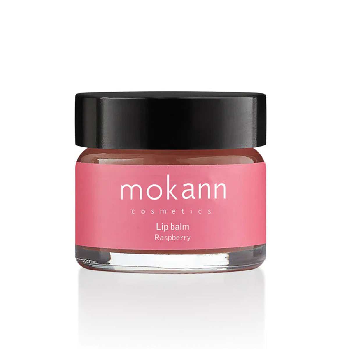 Bálsamo Labial Mokann Con Frambuesa Y Brillo Natural 15ml