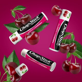 Foto 2 | Bálsamo Labial Chapstick Classic Cherry Flavor 12 Barras - Venta Internacional.