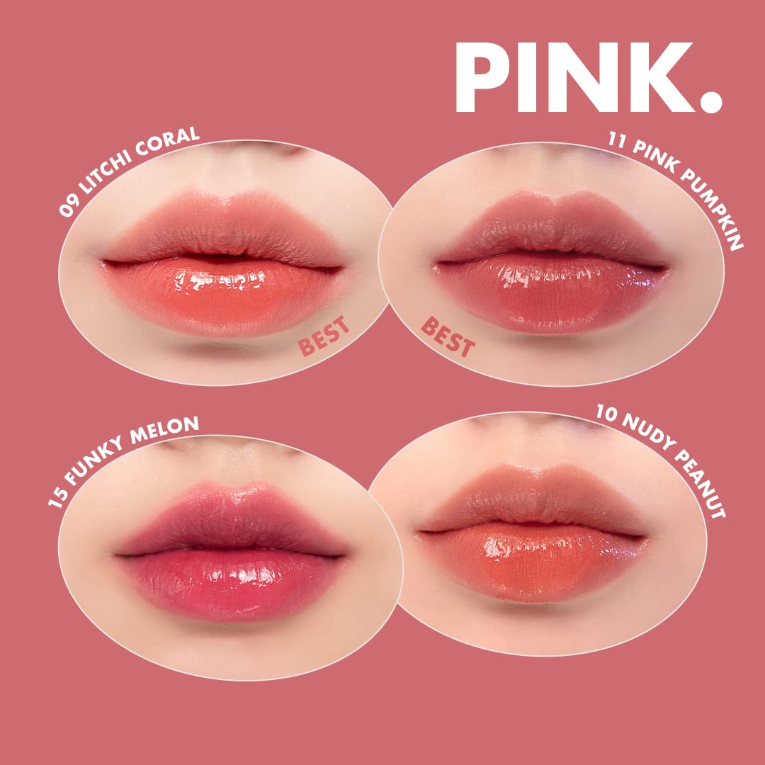 Foto 4 | Tinte De Labios Rom&nd Juicy Lasting Tint Cherry Bomb #12 - Venta Internacional.