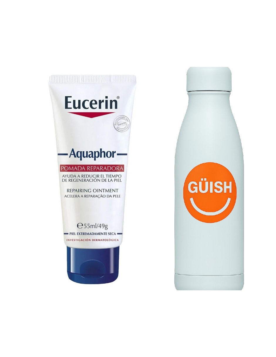 Eucerin Aquaphor Pomada + Gratis Termo Güish De Regalo $882