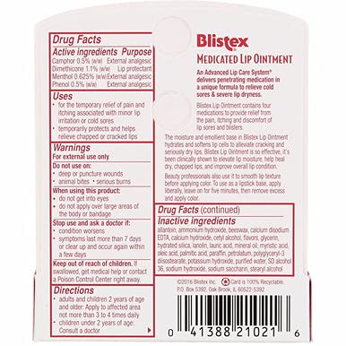 Foto 2 | Pomada Para Labios Blistex Medication, 6 Ml (paquete De 3) - Venta Internacional.