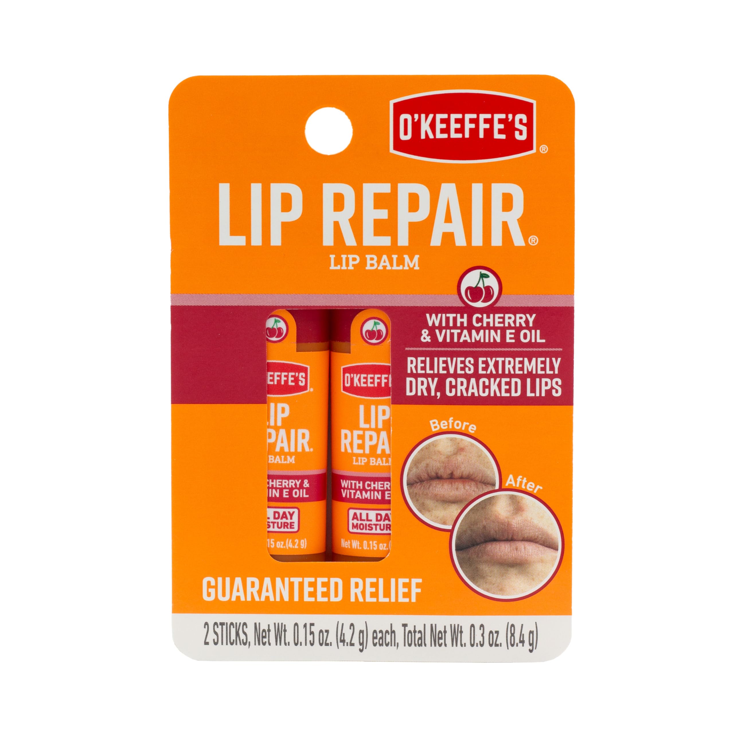 Foto 1 | Bálsamo Labial O'keeffe's Lip Repair Con Aceite De Cereza Y Vitamina E - Venta Internacional.