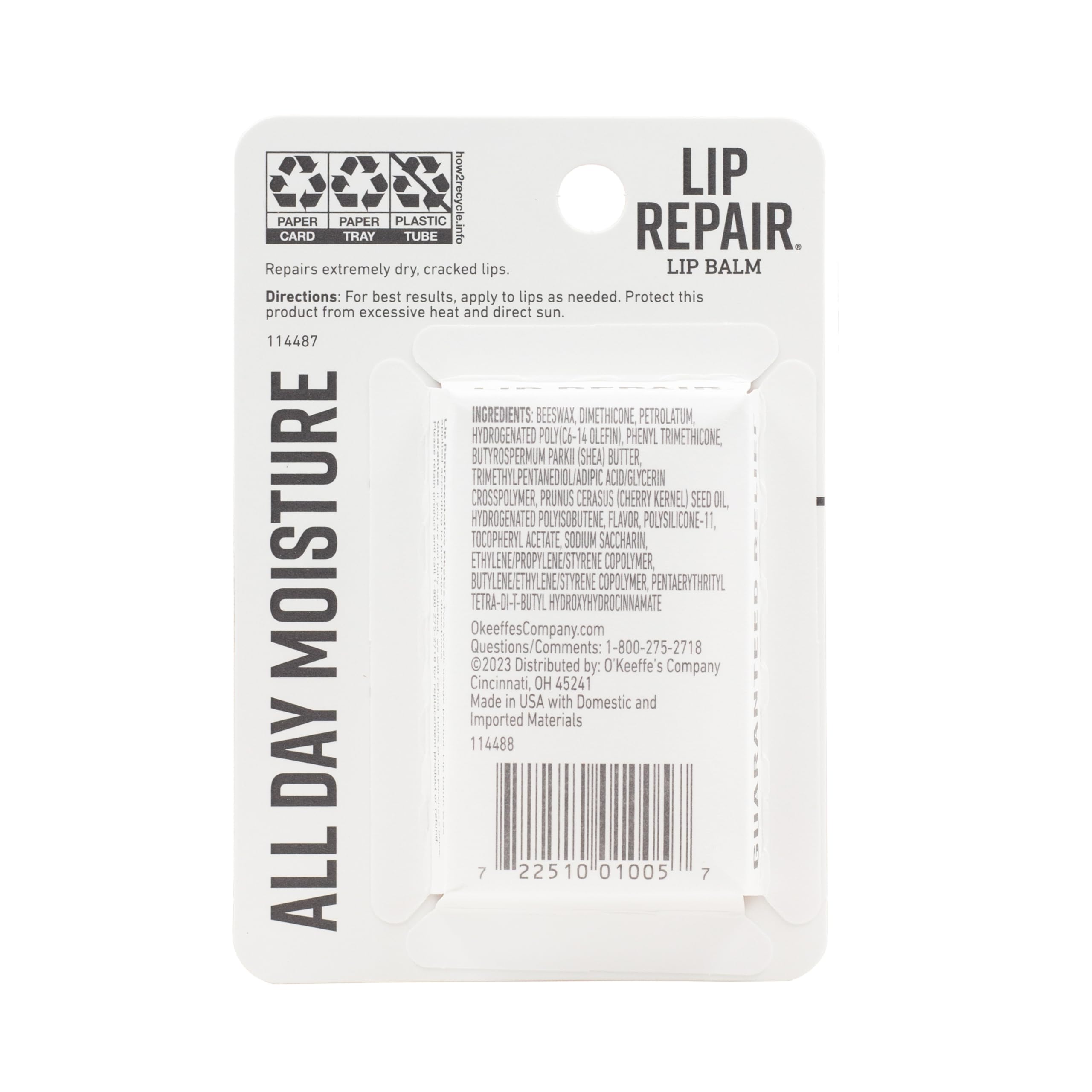 Foto 7 | Bálsamo Labial O'keeffe's Lip Repair Con Aceite De Cereza Y Vitamina E - Venta Internacional.