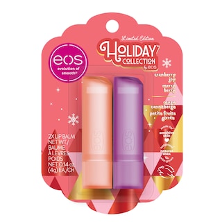 Foto 1 | Bálsamo Labial Eos Holiday Cranberry Joy & Merry Berry, Paquete De 2 Ml, 4 Ml - Venta Internacional.