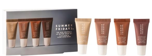 Foto 1 | Set De Bálsamo Labial Summer Fridays The Mini Neutrals X4 - Venta Internacional.