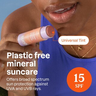 Foto 2 | Bálsamo Labial Attitude, Sin Plástico, Spf 15, Coco, Vegano, 8 Ml - Venta Internacional.