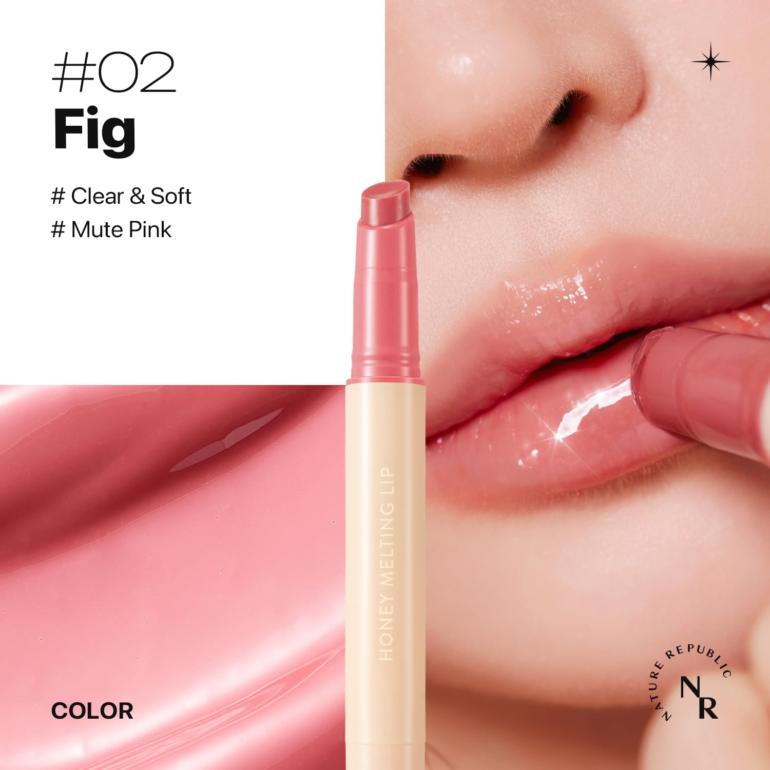 Foto 4 pulgar | Relleno De Labios Nature Republic Con Efecto De Miel Para Labios (02 Higos) - Venta Internacional.