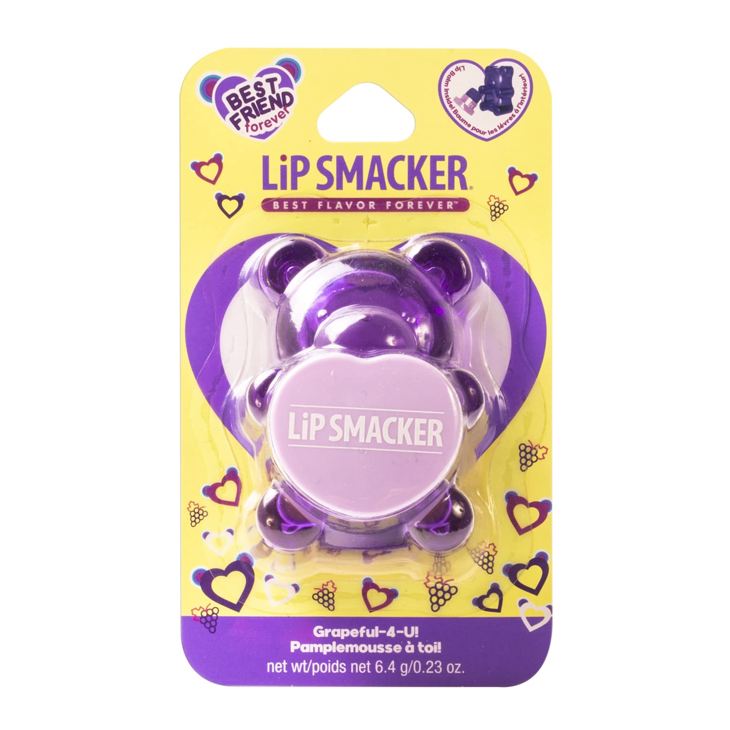 Foto 3 | Bálsamo Labial Lip Smacker Sugar Bear Grapeful-4-u - Venta Internacional.