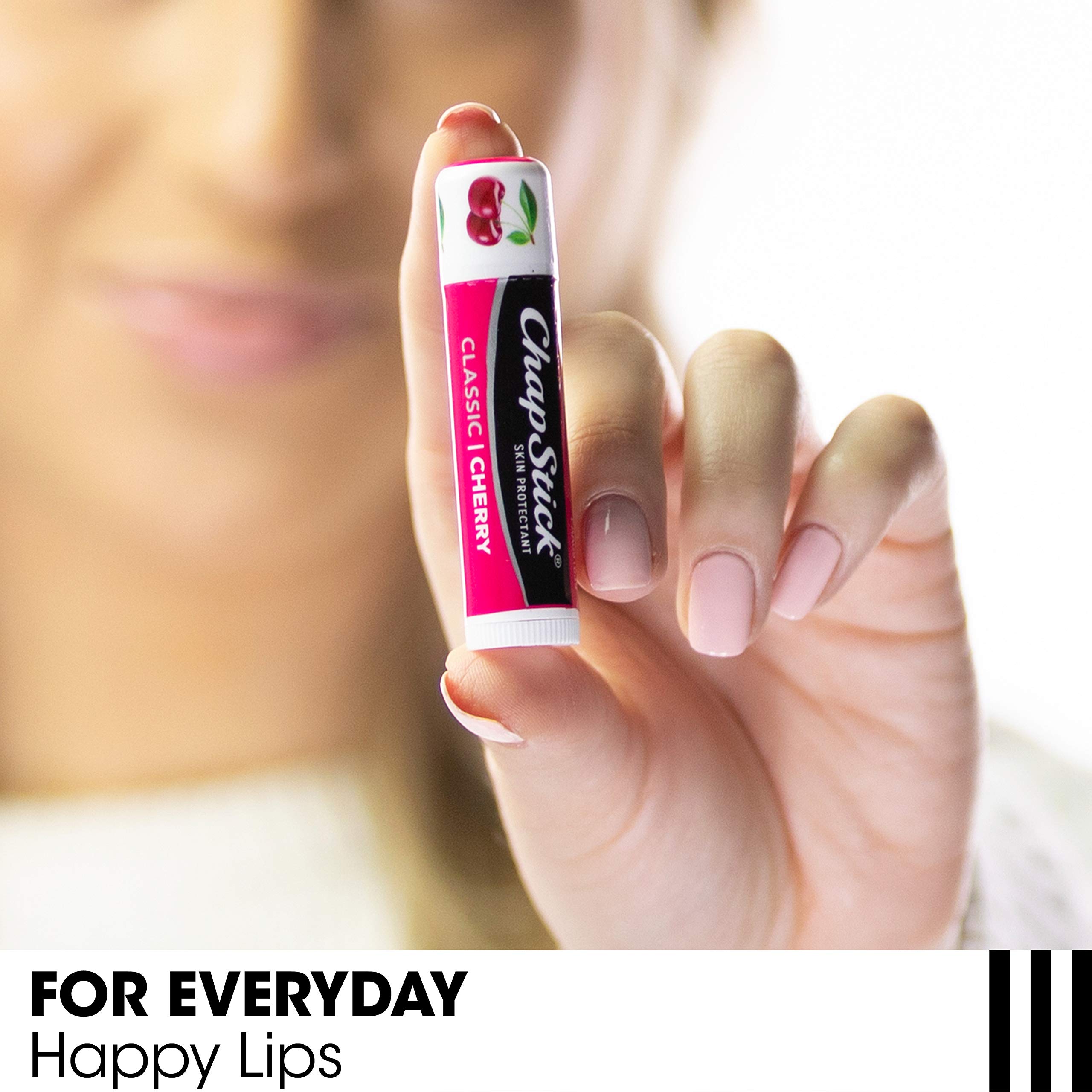Foto 6 | Bálsamo Labial Chapstick Classic Menta Verde, Cereza Y Fresa - Venta Internacional.