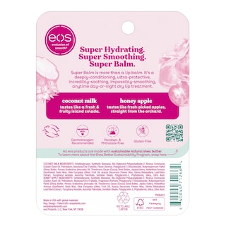 Foto 6 | Máscara Labial Eos 24h Moisture Super Balm Con Leche De Coco Y Miel De Manzana - Venta Internacional.