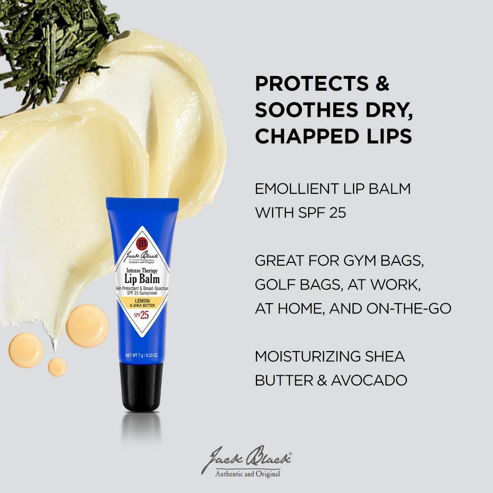 Foto 4 pulgar | Bálsamo Labial Jack Black Intense Therapy Spf 25 Con Manteca De Karité Y Limón - Venta Internacional.