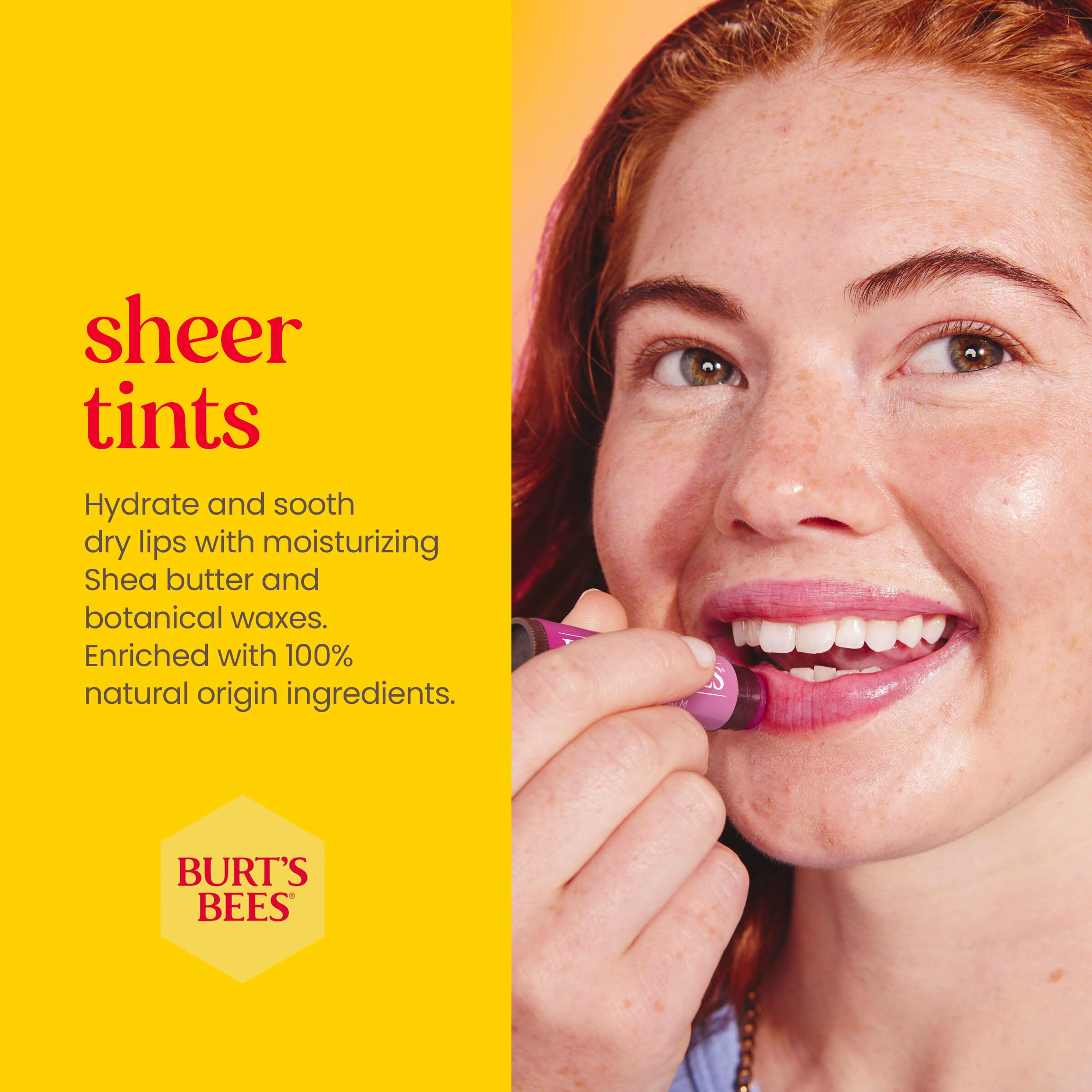 Foto 4 pulgar | Bálsamo Para Labios Burt's Bees Sweet Violet Con Manteca De Karité, Paquete De 2 - Venta Internacional.