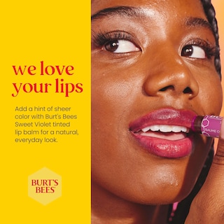 Foto 5 | Bálsamo Para Labios Burt's Bees Sweet Violet Con Manteca De Karité, Paquete De 2 - Venta Internacional.