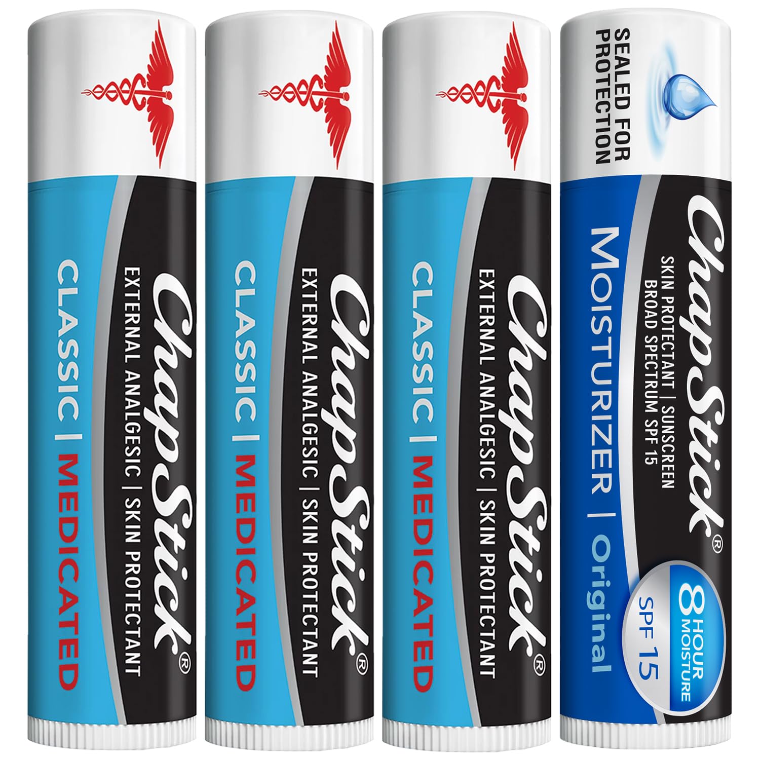 Foto 1 | Paquete De Bálsamo Labial Chapstick Para Labios Secos Y Herpes Labial - Venta Internacional.