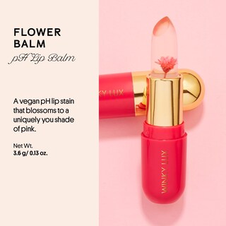 Foto 2 | Bálsamo Labial Winky Lux Flower Balm, Ph Que Cambia De Color, Vegano, Rosa - Venta Internacional.