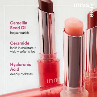 Foto 2 | Bálsamo Labial Innisfree Dewy Tint, Ácido Hialurónico, Ceramidas, Color Rosa - Venta Internacional.