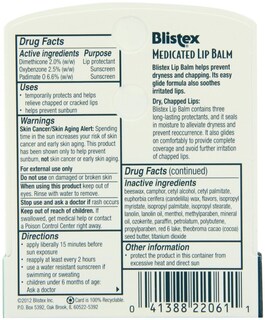 Foto 2 | Bálsamo Labial Blistex En Barra Medicinal, 4,4 Ml (paquete De 3) - Venta Internacional.