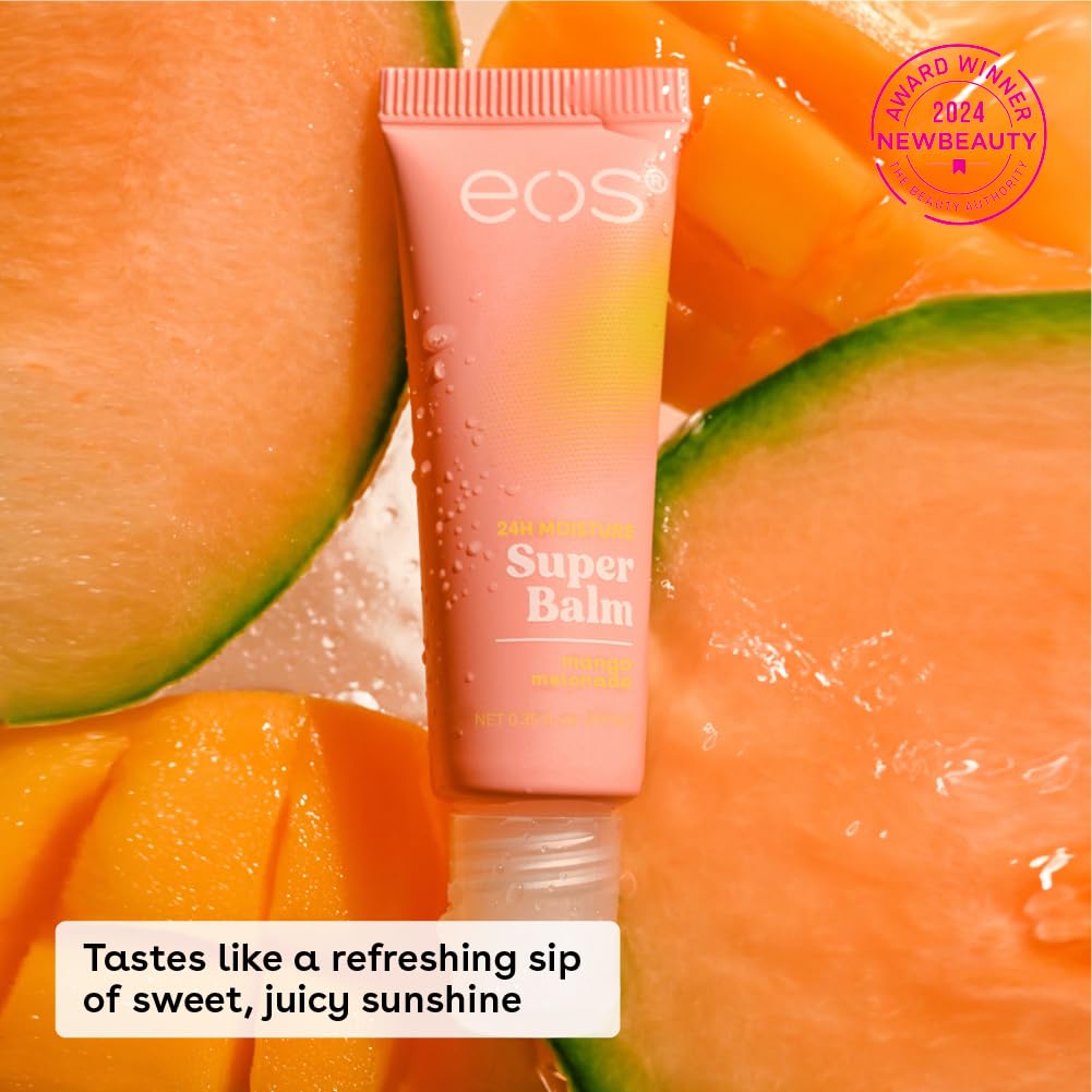 Foto 3 pulgar | Máscara Labial Eos 24h Moisture Super Balm Sandía Frosé & Mango - Venta Internacional.