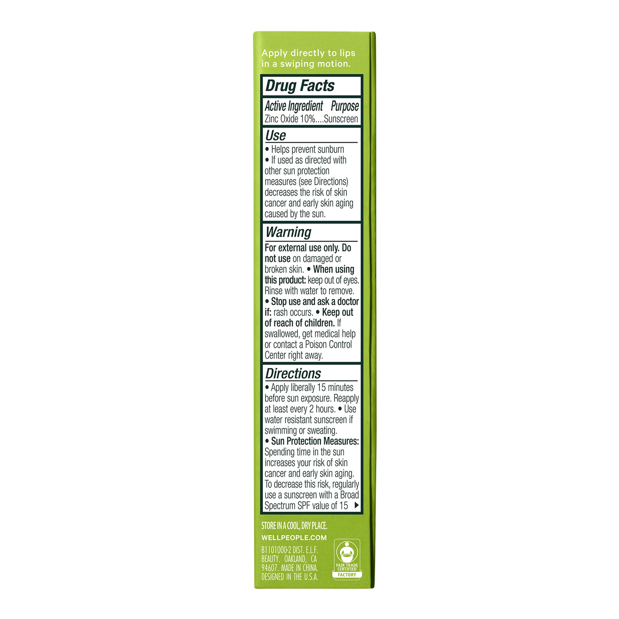 Foto 7 pulgar | Bálsamo Tintado Lip Butter Well People Spf 15 Con Zinc, Vegano - Venta Internacional.
