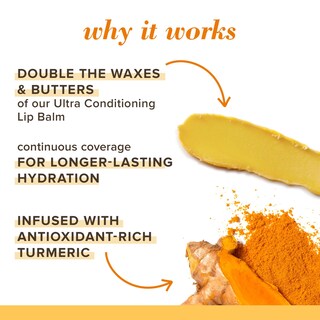 Foto 2 | Bálsamo Labial Burt's Bees Rescue Con Cera De Abejas Y Cúrcuma 100% Natural - Venta Internacional.