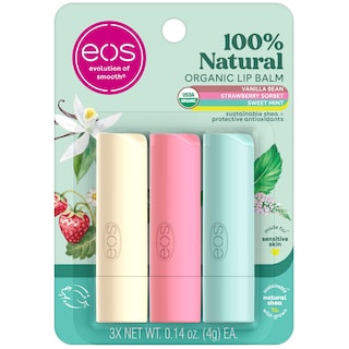 Foto 1 | Bálsamo Labial Eos 100% Natural Y Orgánico De Vainilla, Menta Y Fresa - Venta Internacional.