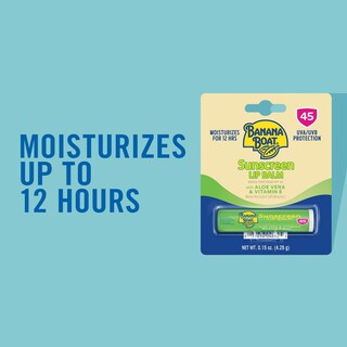 Foto 2 | Bálsamo Labial Banana Boat Sunscreen Spf 45 Con Aloe Vera Y Vitamina E - Venta Internacional.