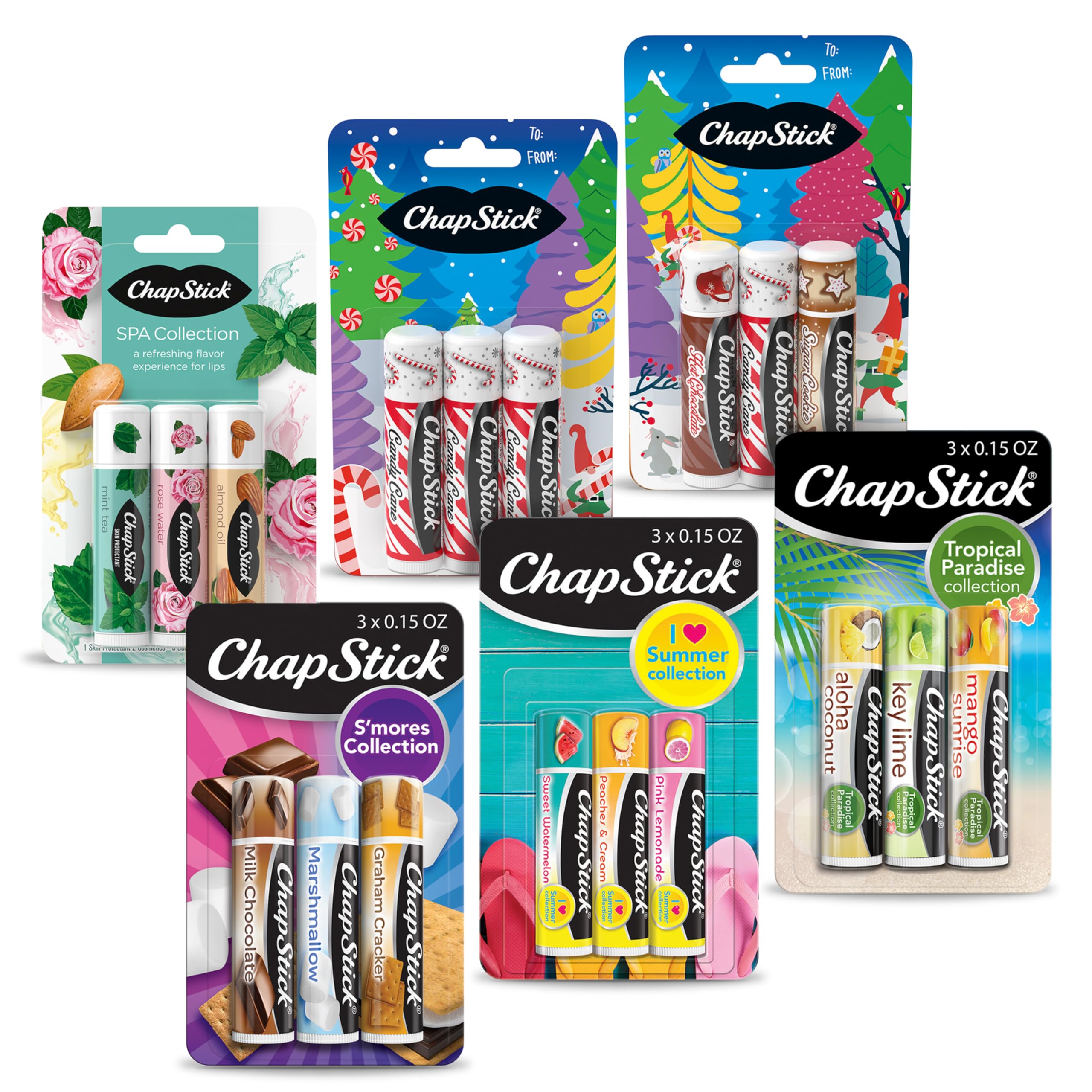 Foto 2 pulgar | Bálsamo Labial Chapstick Fan Favorites De 0.15 Oz (caja De 6 Paquetes De 3) - Venta Internacional.