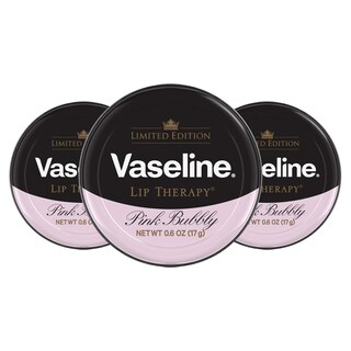 Foto 1 | Bálsamo Labial Vaseline Lip Therapy Pink Bubbly, 18 Ml, Paquete De 3 - Venta Internacional.