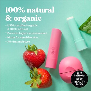 Foto 3 | Bálsamo Labial Eos 100% Natural Y Orgánico Con Menta Dulce, 4 Ml, Paquete De 2 - Venta Internacional.