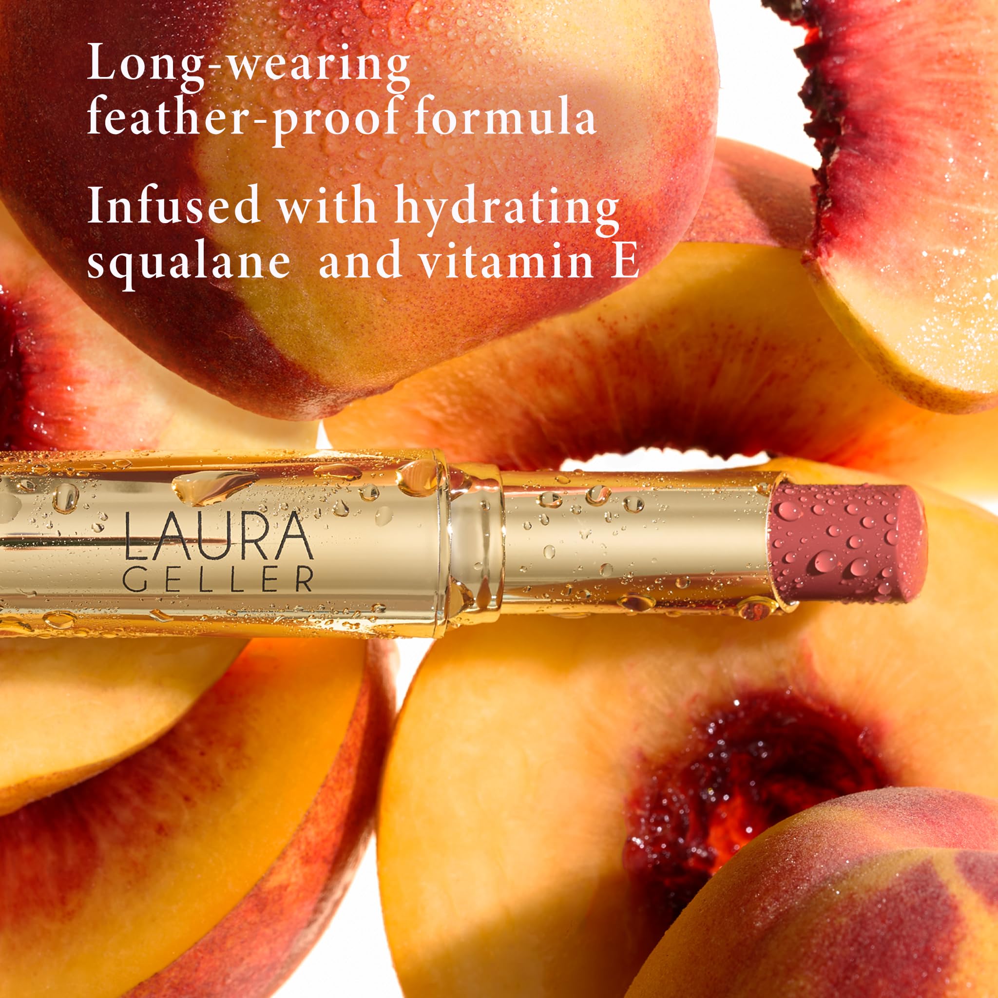 Foto 3 | Bálsamo Labial Con Color Laura Geller New York Jelly Balm Just Peachy - Venta Internacional.