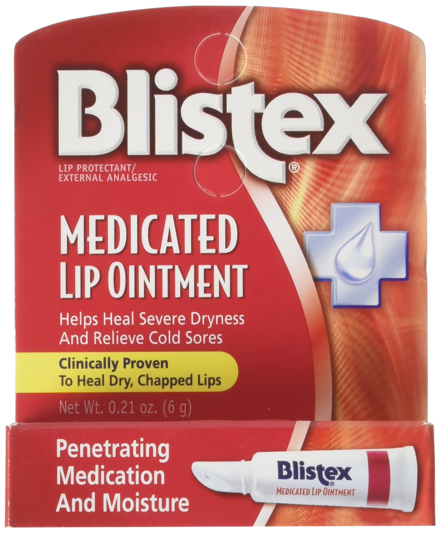 Foto 2 pulgar | Pomada Para Labios Blistex Medication, Paquete De 6, 6,2 Ml, Para Llagas Labiales - Venta Internacional.