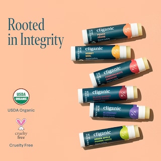 Foto 7 | Set De Bálsamo Labial Cliganic Organic 6 Sabores Tropicales 100% Naturales - Venta Internacional.