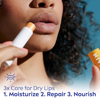 Foto 2 | Bálsamo Labial Nivea Mango Lip Care, 5 Ml, Paquete De 4, Vegano Con Manteca De Karité - Venta Internacional.