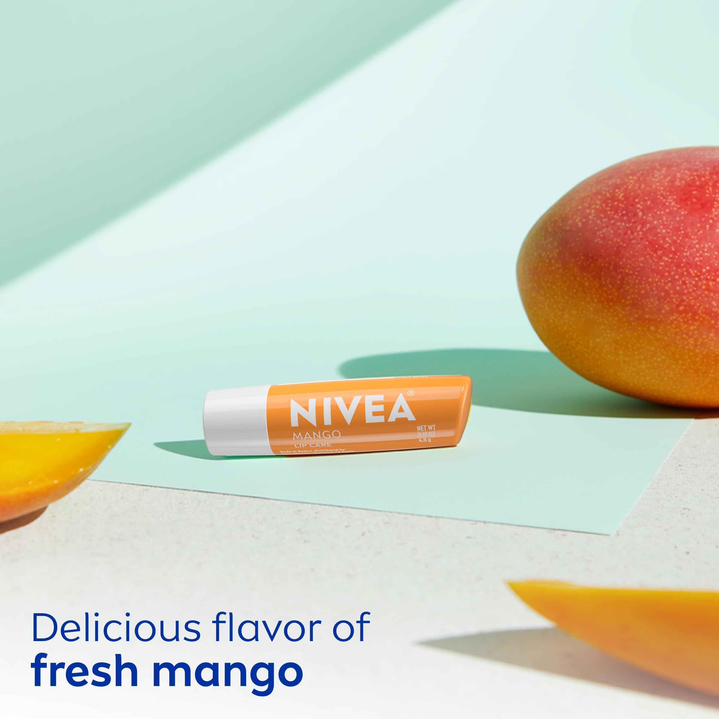 Foto 6 pulgar | Bálsamo Labial Nivea Mango Lip Care, 5 Ml, Paquete De 4, Vegano Con Manteca De Karité - Venta Internacional.
