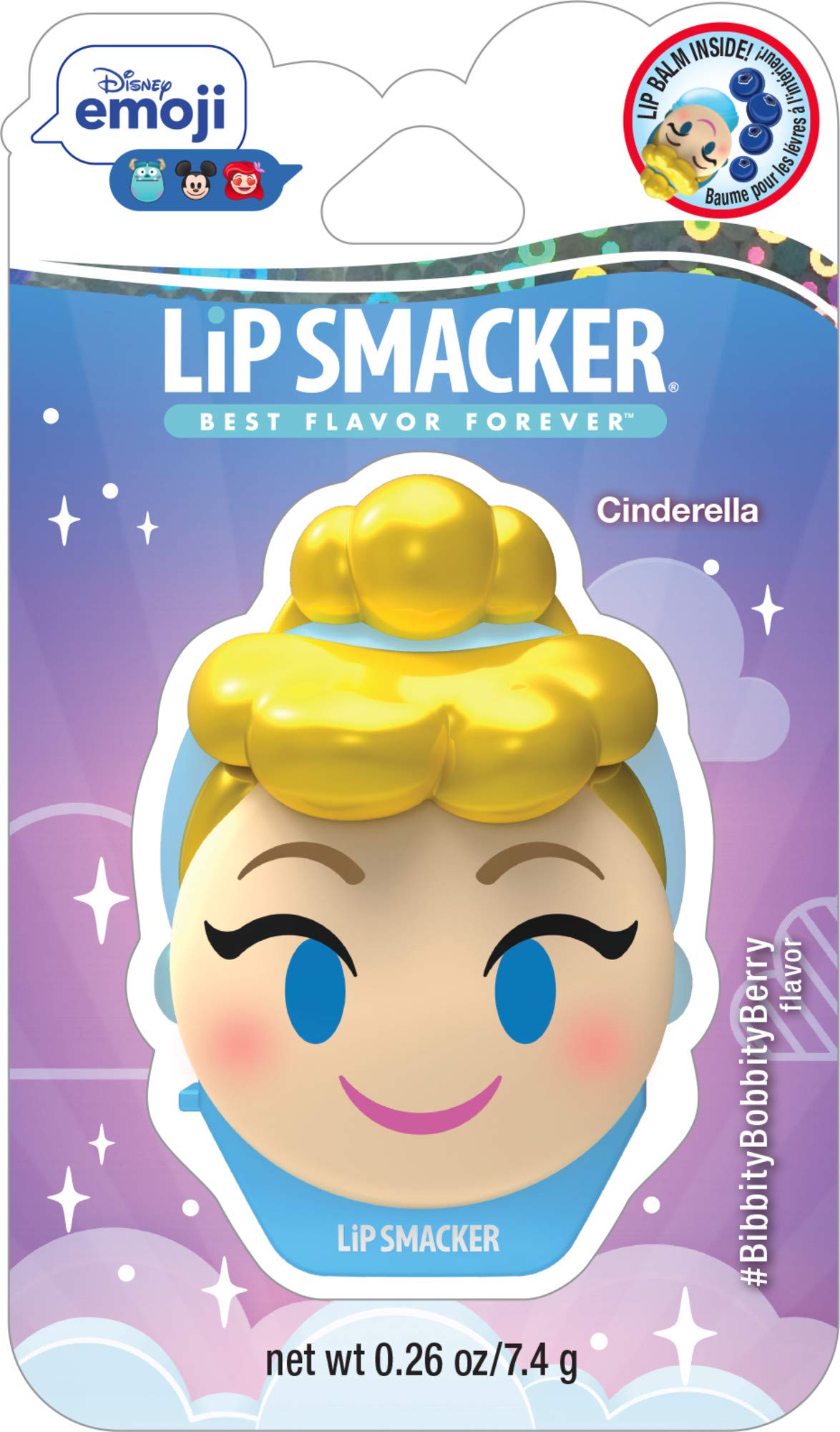 Foto 7 pulgar | Bálsamo Labial Lip Smacker Disney Cinderella Emoji Bibbity Bobbit Berry - Venta Internacional.