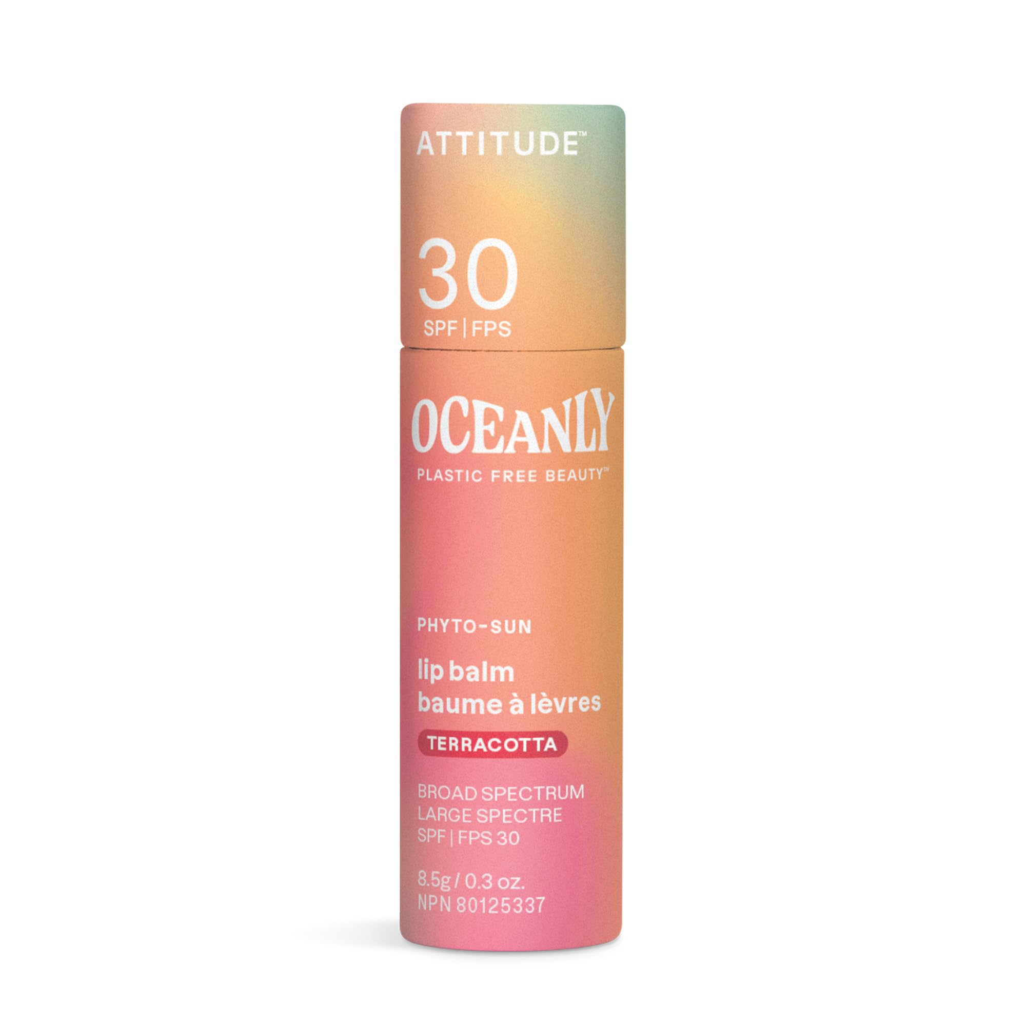 Foto 2 pulgar | Bálsamo Labial Attitude Oceanly Tinted Spf 30, Vegano, Sin Perfume, 8 Ml - Venta Internacional.