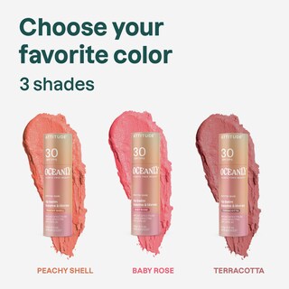 Foto 5 | Bálsamo Labial Attitude Oceanly Tinted Spf 30, Vegano, Sin Perfume, 8 Ml - Venta Internacional.
