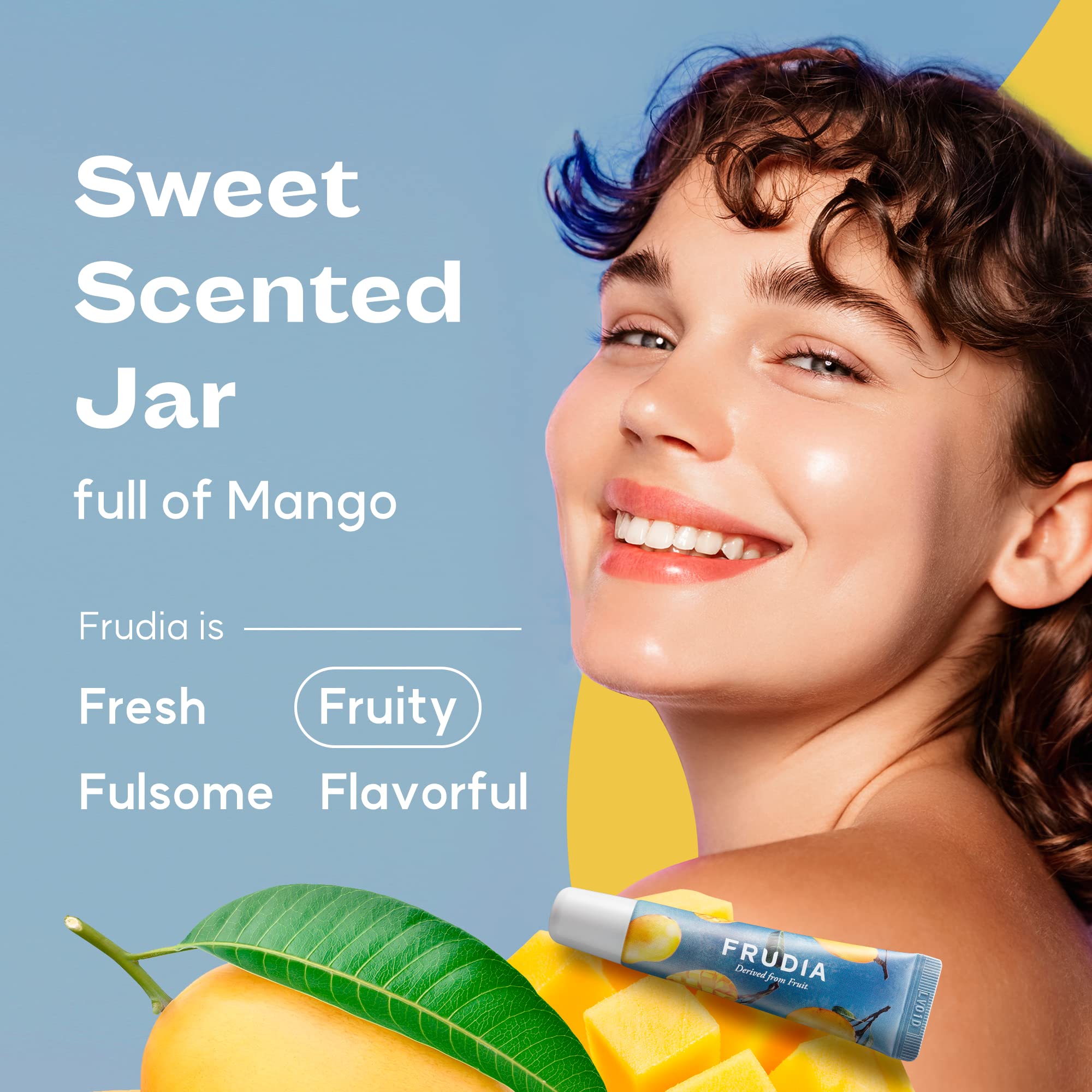 Foto 4 pulgar | Máscara Labial Frudia Bálsamo Labial Teñido De Miel Y Mango Para Mujer, 10 Ml - Venta Internacional.