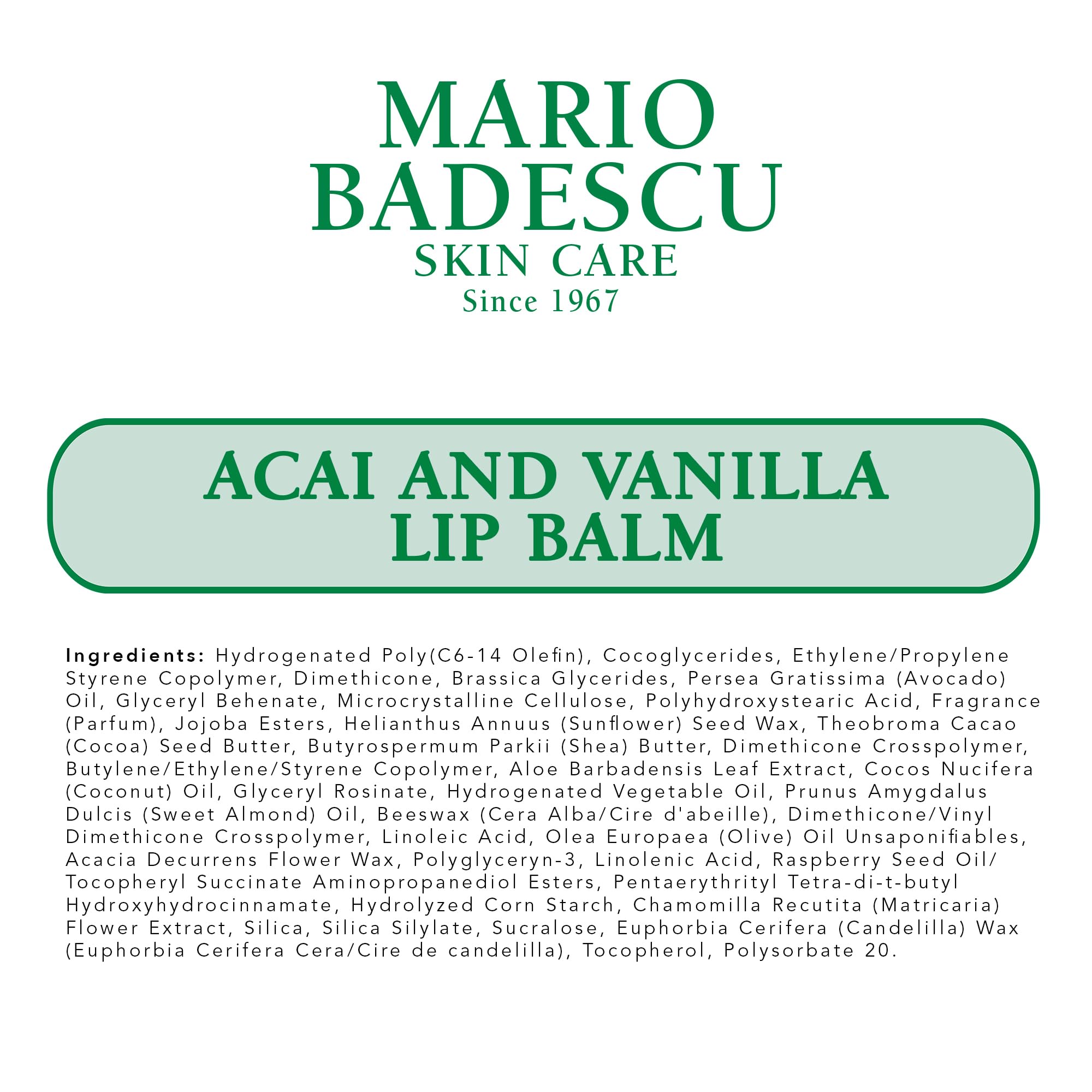 Foto 7 pulgar | Bálsamo Labial Mario Badescu Hidratante De Acai Y Vainilla 10 Ml - Venta Internacional.