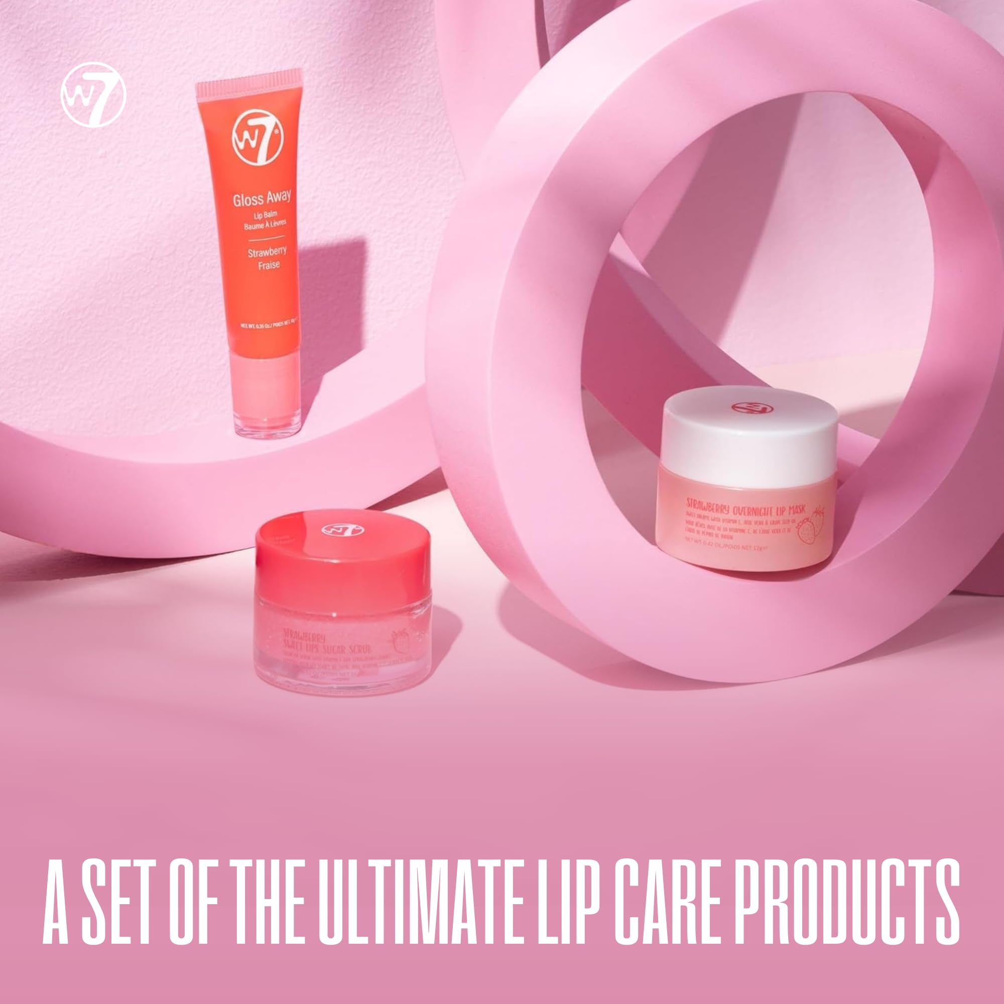 Foto 3 pulgar | Set De Regalo W7 Sweet Dreams Lip Care Trio Overnight Lip Care - Venta Internacional.