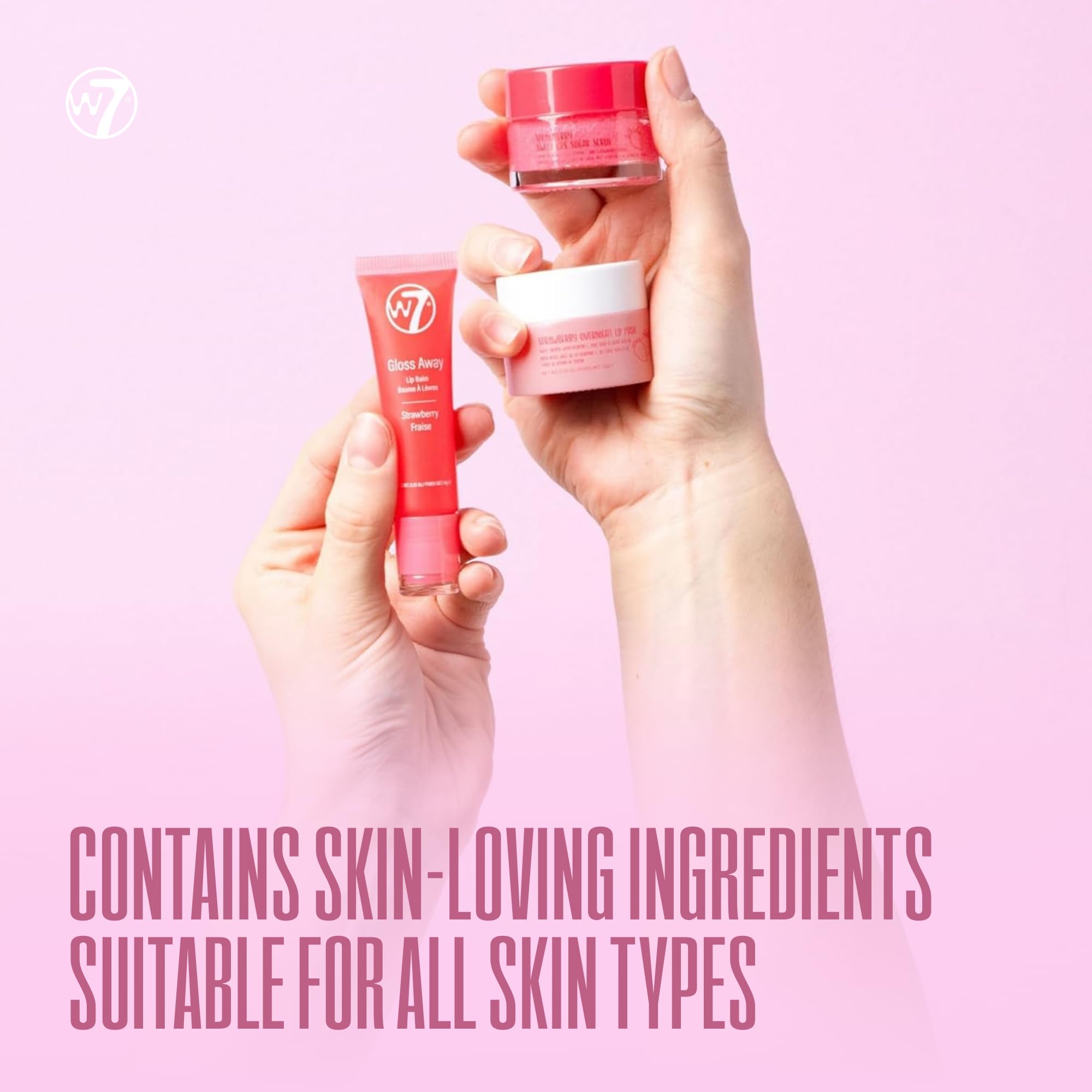 Foto 5 pulgar | Set De Regalo W7 Sweet Dreams Lip Care Trio Overnight Lip Care - Venta Internacional.