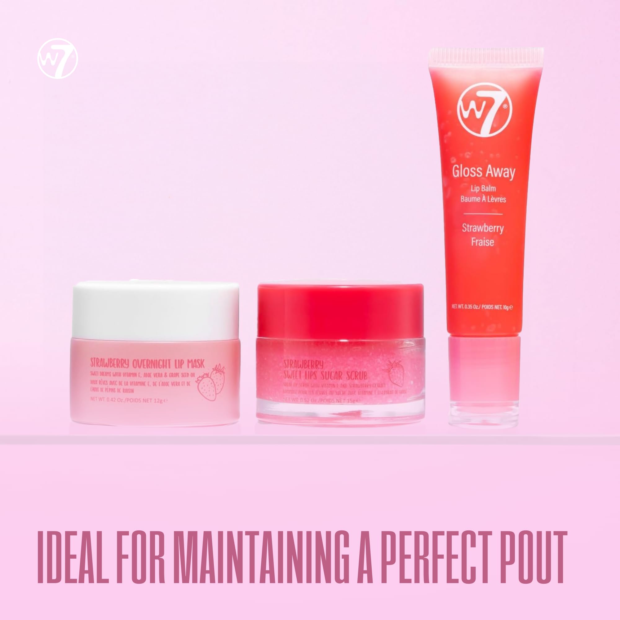 Foto 7 pulgar | Set De Regalo W7 Sweet Dreams Lip Care Trio Overnight Lip Care - Venta Internacional.