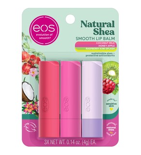Foto 1 | Bálsamo Labial Eos Natural Con Miel De Karité Y Manzana, 4 Ml, Paquete De 3 - Venta Internacional.