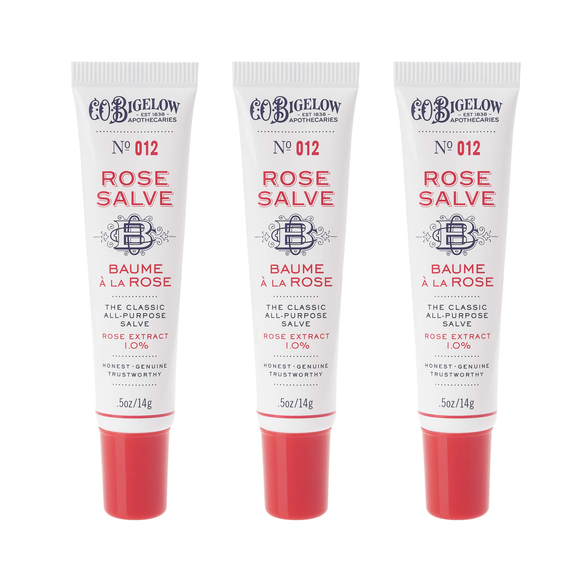 Foto 3 pulgar | Bálsamo Labial Tubes C.o. Bigelow Rose Salve, 15 Ml, Paquete De 3 - Venta Internacional.