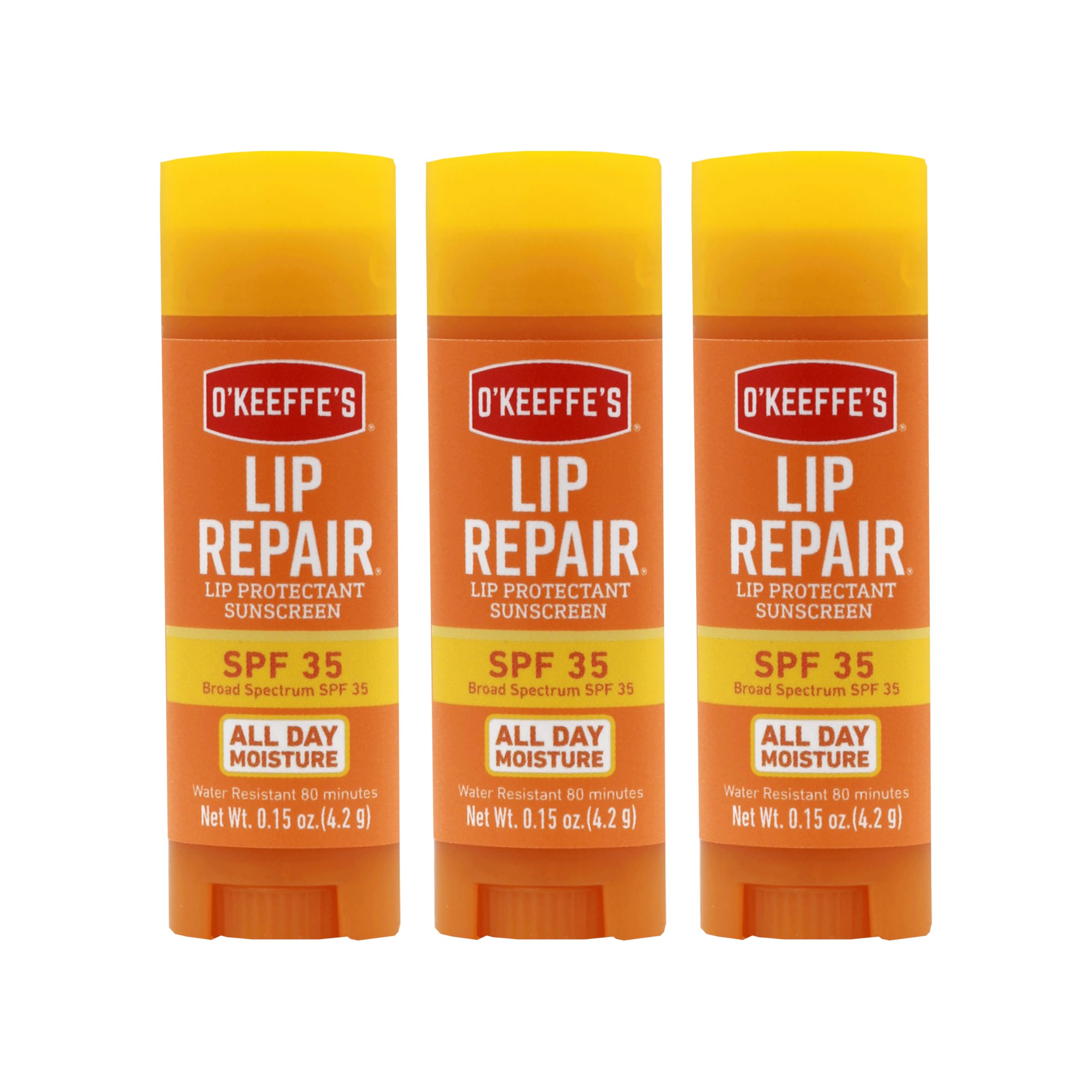 Foto 1 | Bálsamo Labial O'keeffe's Lip Repair Spf 35, Paquete De 3 - Venta Internacional.